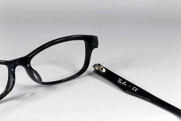RayBan　RB5252　ヨロイ折れ　修復再生