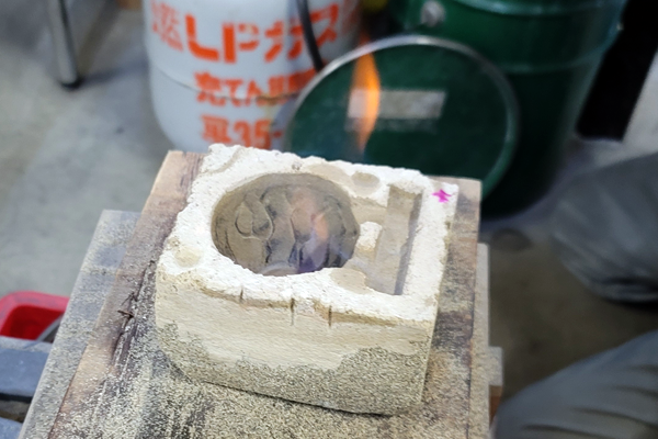 鋳物体験