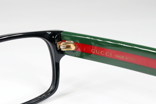 GUCCI　右テンプル折れ　修復再生