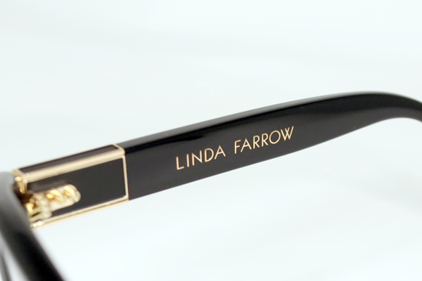 LINDA FARROW 左テンプル折れ 修復再生