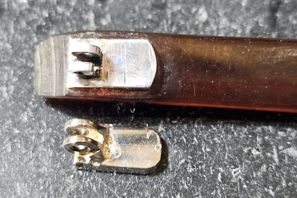 ヴィンテージセルロイド 右テンプル丁番復刻 全体コーティング レンズ新規 復刻再生