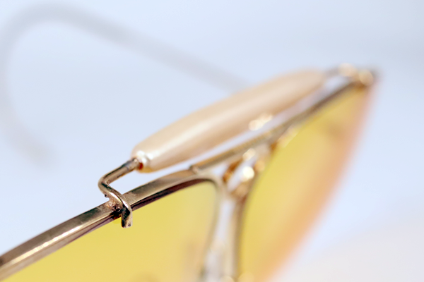 Ray-Ban シューター 汗止め復刻 塗装 溶接 メッキ 縄手チューブ取付 復刻再生