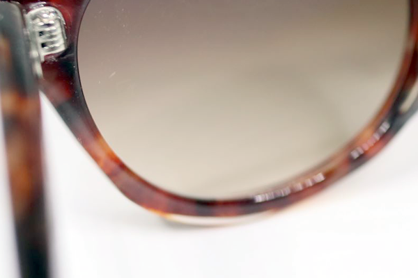 金子眼鏡　左リム切れ　修復再生