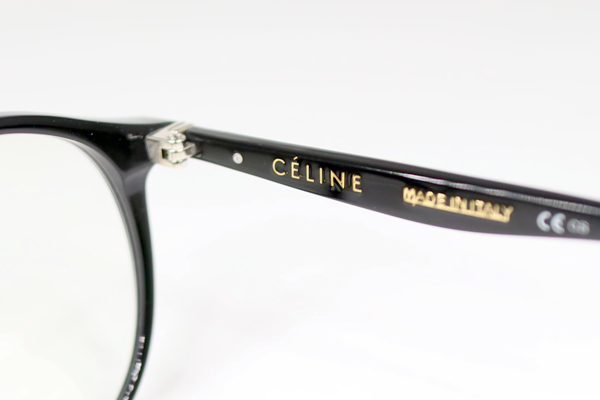 CELINE 左リム切れ 接着剤除去 修復再生