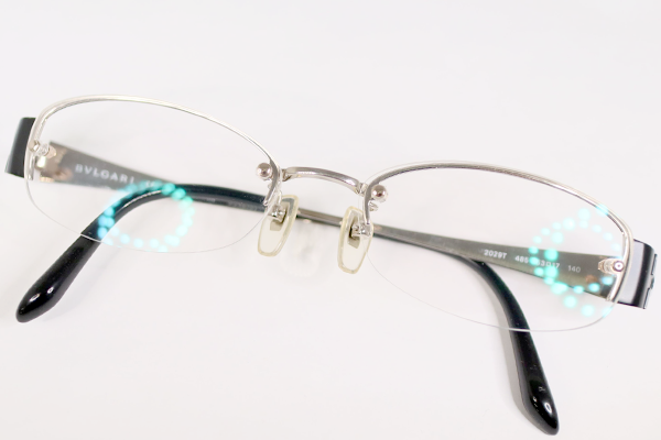 BVLGARI ツーポイント玉型変更 特殊加飾